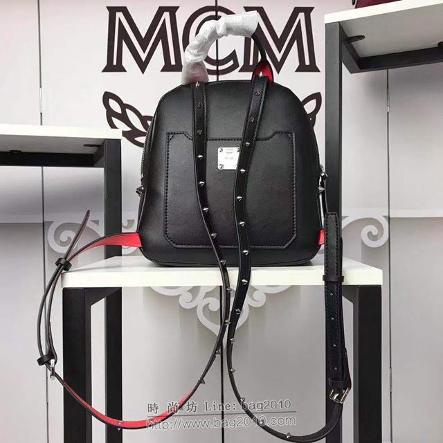 MCM雙肩背包 原單 5743 MCM公爵夫人波爾克釘背包 MCM女包 MCM女背包  mdmc1267